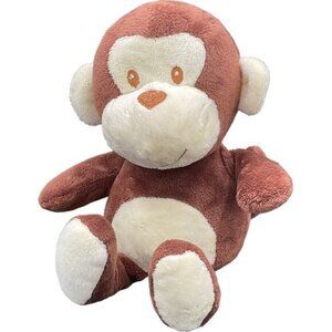 Little Brown Monkey Plush Stuffed Animal 9"